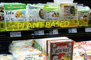 plant based food for grocery stores