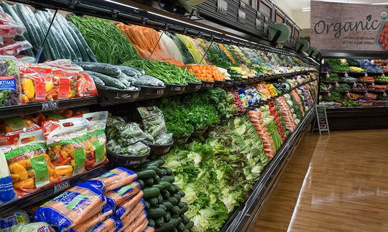 Carlson AirFlo — Merchandising Expertise Perforated Horizontal Divider for Vertical Merchandising Rack