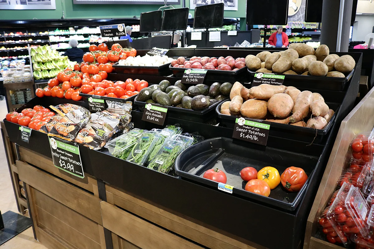 Stepped Produce Table Insert