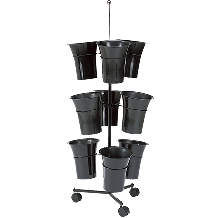 Mobile Circular 6 or 9 Vase Display
