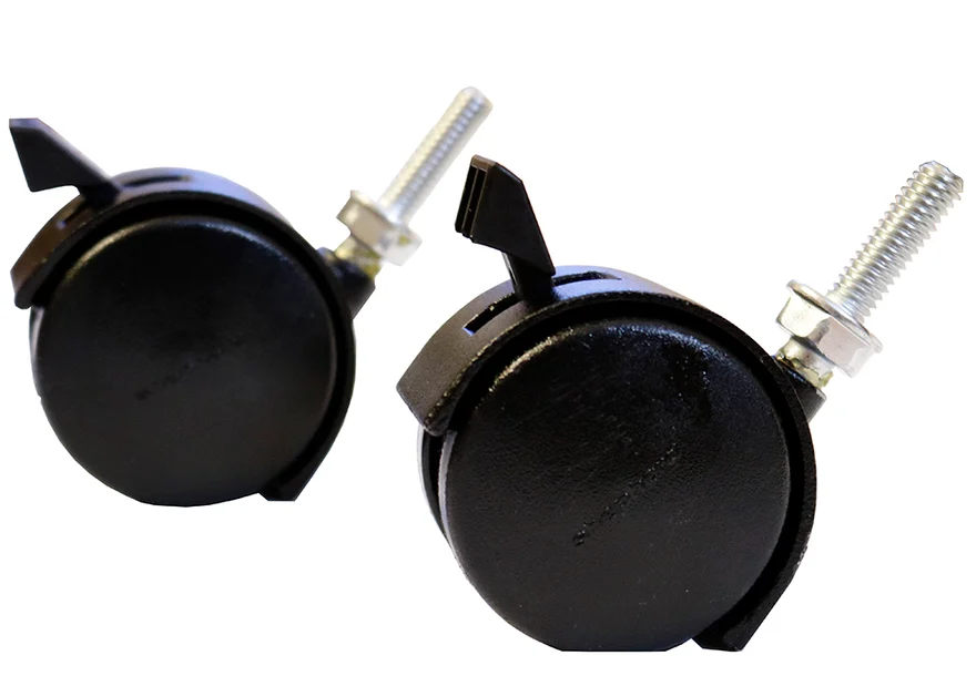 Locking Casters for Indoor Mobile Floral Displays
