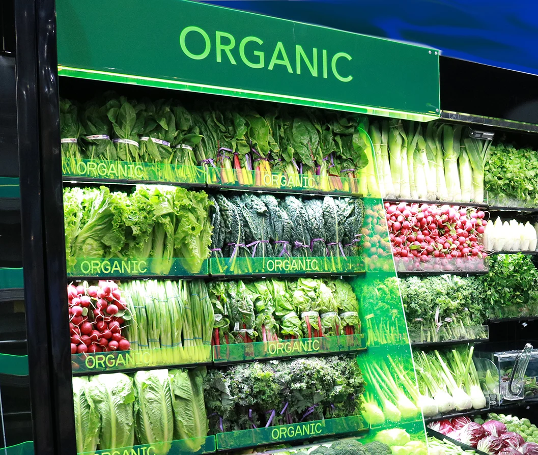 ORGANIC Overhead Signage Displays
