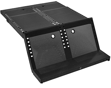 Carlson AirFlo — Merchandising Expertise 1-Step 5/10 Base Rack with Flex Holes