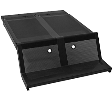 Carlson AirFlo — Merchandising Expertise 5/7 One Step Base Rack for Refrigerated Cases