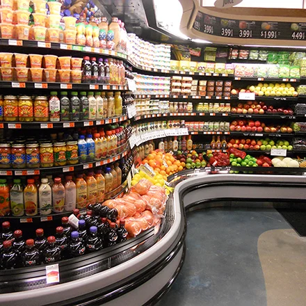 Carlson AirFlo — Merchandising Expertise Corner Shelf