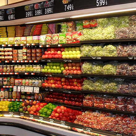 Carlson AirFlo — Merchandising Expertise Corner Shelf