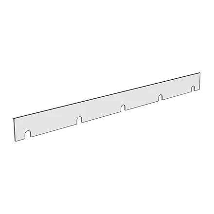 Clear Acrylic Food Grade Front Fence