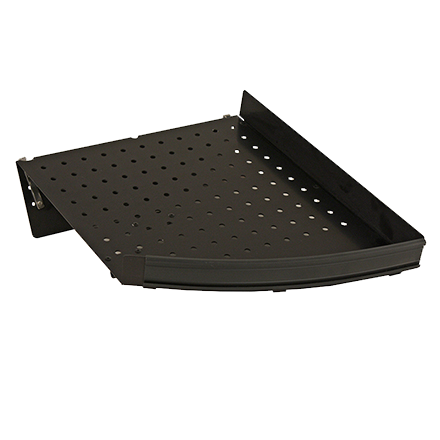 Carlson AirFlo — Merchandising Expertise 55° Half Curved Basket Divider for AirFlo's Vertical Racking