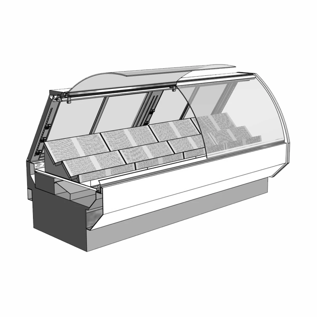 Carlson AirFlo — Merchandising Expertise 115-Degree DeliWedge