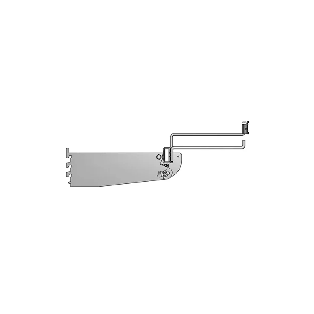 Auto-Facing Peg Hook Bar