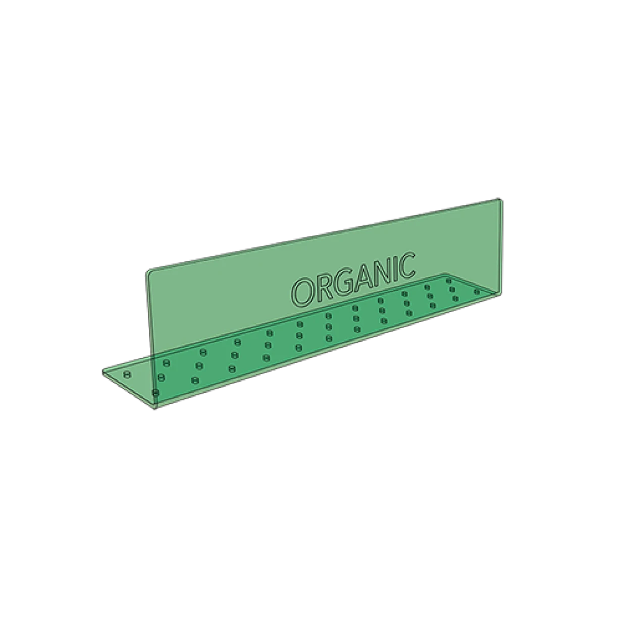 Green ORGANIC Base [L] Fence Fronts