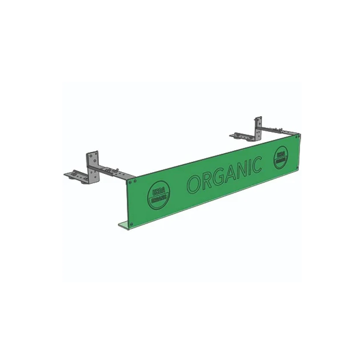ORGANIC Overhead Signage Displays