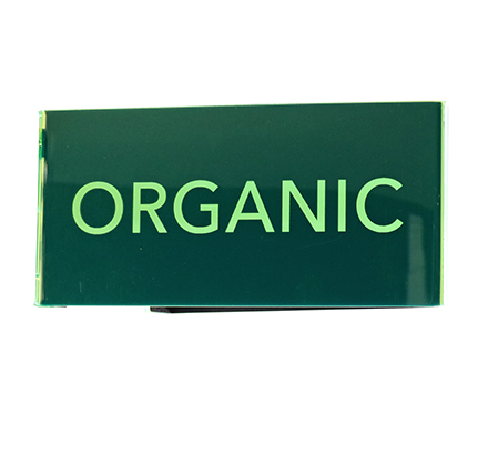 3D Triangular Overhead Canopy Sign