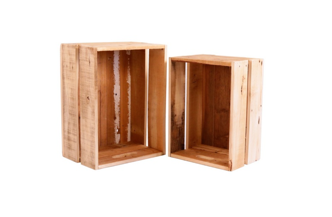 Wood Market Crate